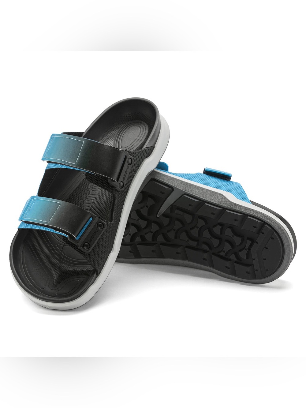 Birkenstock Atacama Futura Sandals Men's Size 10/EUR 43 Black/Blue New.
